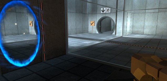 Portal An Early Test Chamber