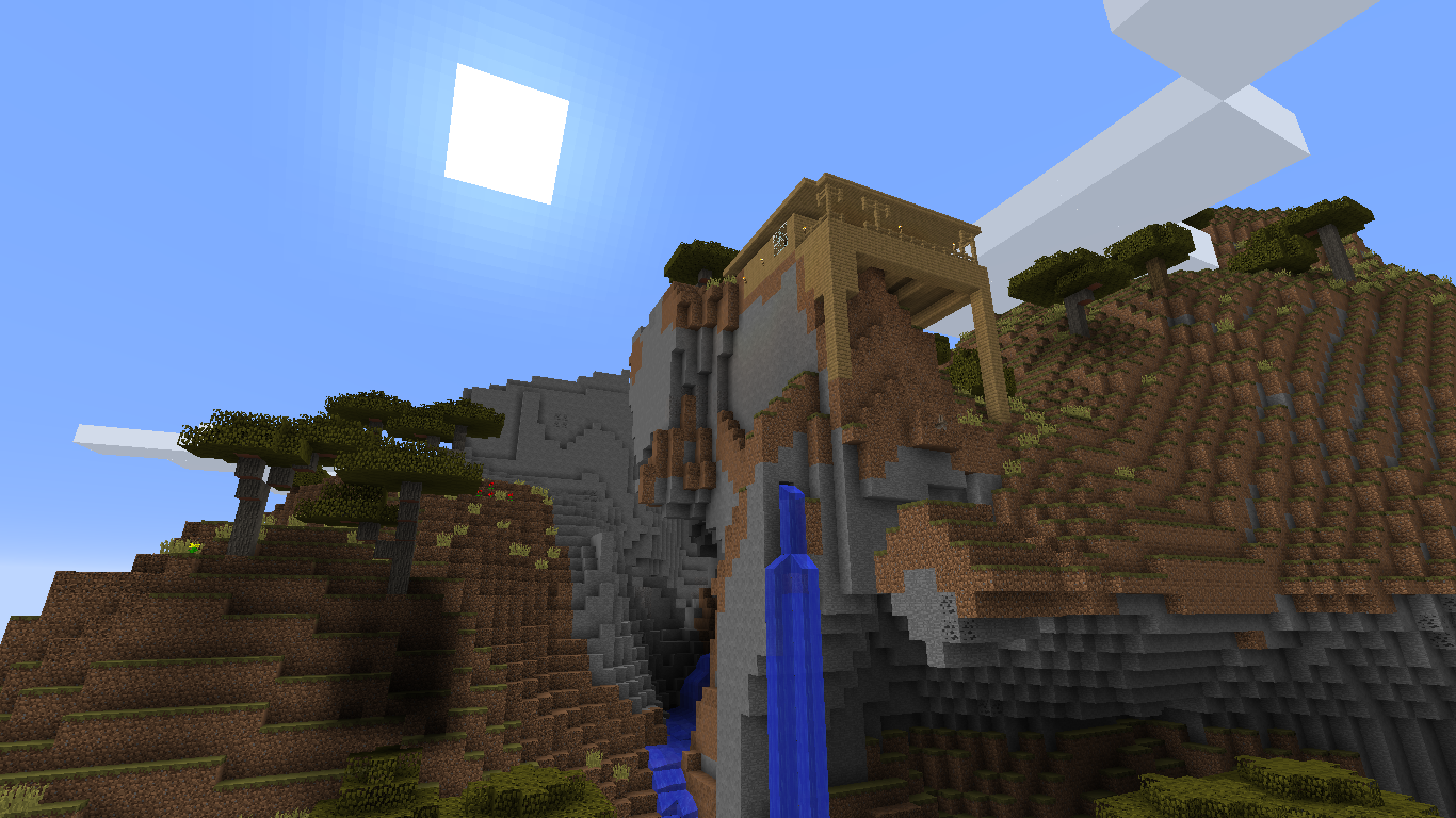Minecraft Mountain Home