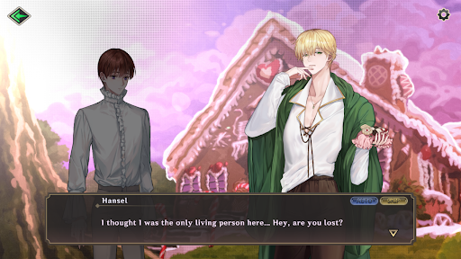 Protagonist Sia encounters Hansel